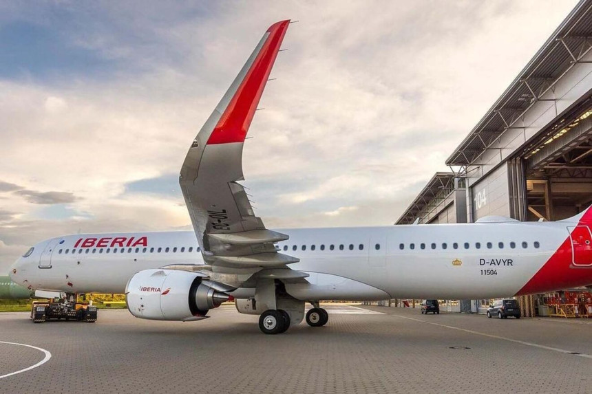 El primer Airbus A321XLR del mundo llevará los colores de Iberia por los cielos